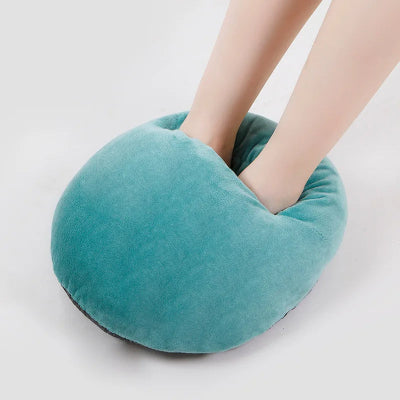Bouillotte chauffe pieds electrique vert