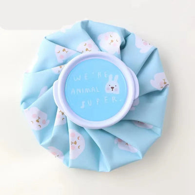 Bouillotte compression bleu