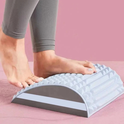 Oreiller ergonomique correcteur de posture bleu