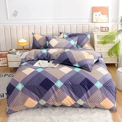 housse de couette 1 personne en coton variante 3D