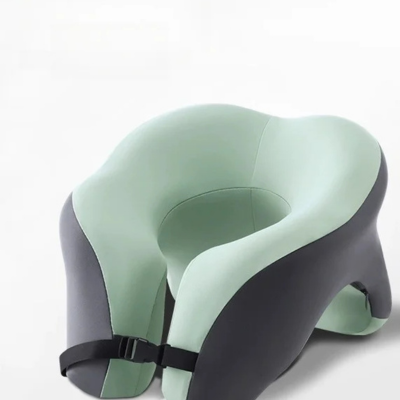 oreiler cervical support de tete vert
