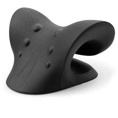 oreiller ergonomique pour cervicales noir