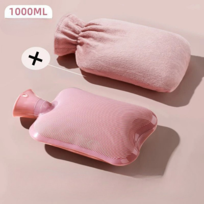 peluche bouillotte variante rose