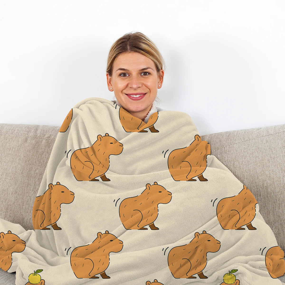 Couverture enfant - capybara