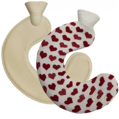 Bouillotte chauffe cou coeur