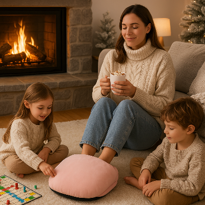 Bouillotte  chauffe pieds électrique maman