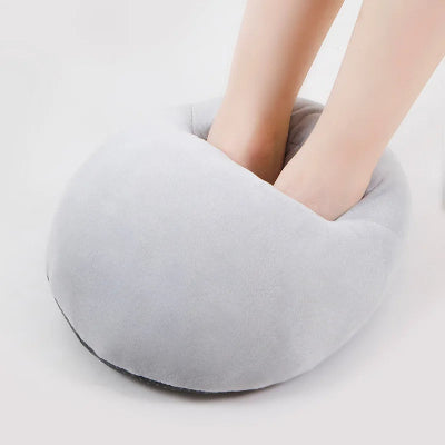 Bouillotte chauffe pieds electrique gris