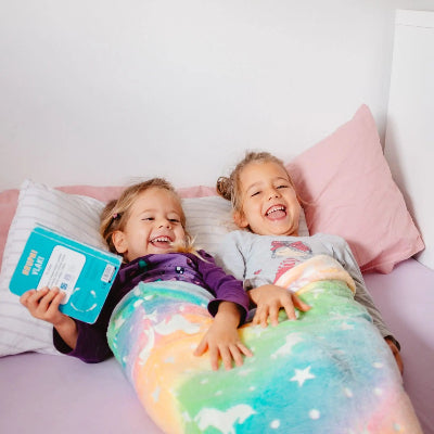 Couverture enfant queue de sirene filles
