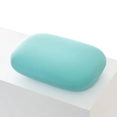 Oreiller memoire de forme  multifonction var bleu