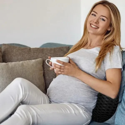 Oreiller mémoire de forme respirant enceinte