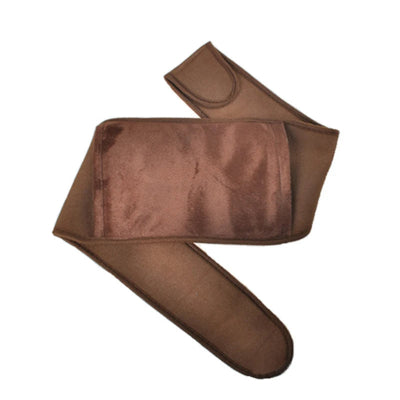bouillotte peluche ceinture marron