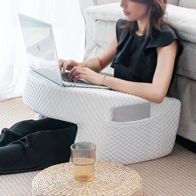 Coussin de lecture - ArmRestPillow™ - Blanc - Ma boutique