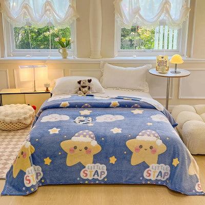 couverture enfant velours etoile