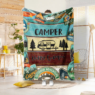 couverture polaires camping debout