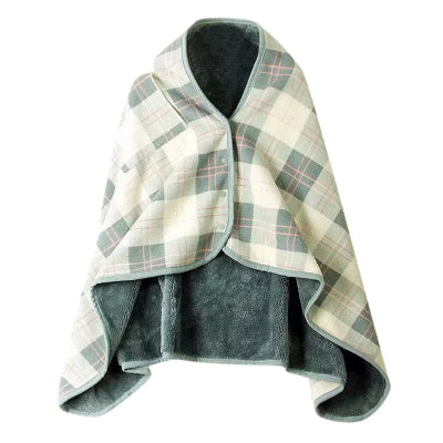 couvertures echarpe gris clair