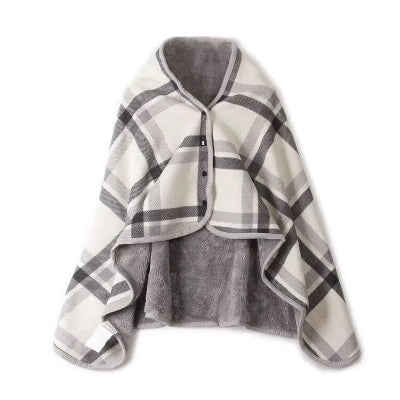couvertures-echarpe-gris-fonce