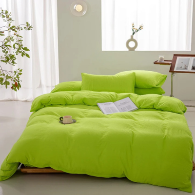 housse couette 140x200 style japonais variante vert