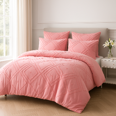 housse de couette 200x200 capitonnée fleur