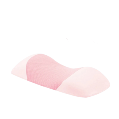 oreiller a memoire de forme lombaires var rose