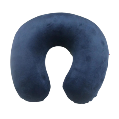 oreiller cervical ergonomique nuque bleu