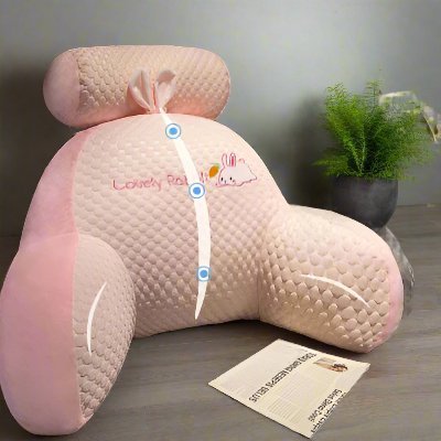 Oreiller de lecture - SoftWaistPillow™ - Lapin - Zenithdubienetre