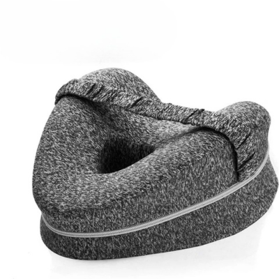 oreiller ergonomique jambes variante gris