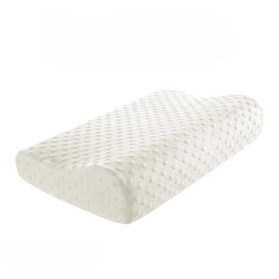 oreiller ergonomique long blanc