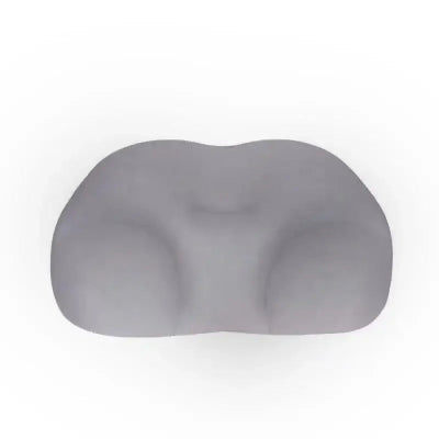 oreiller memoire de forme gris clair