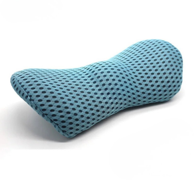 oreiller memoire de forme variante bleu