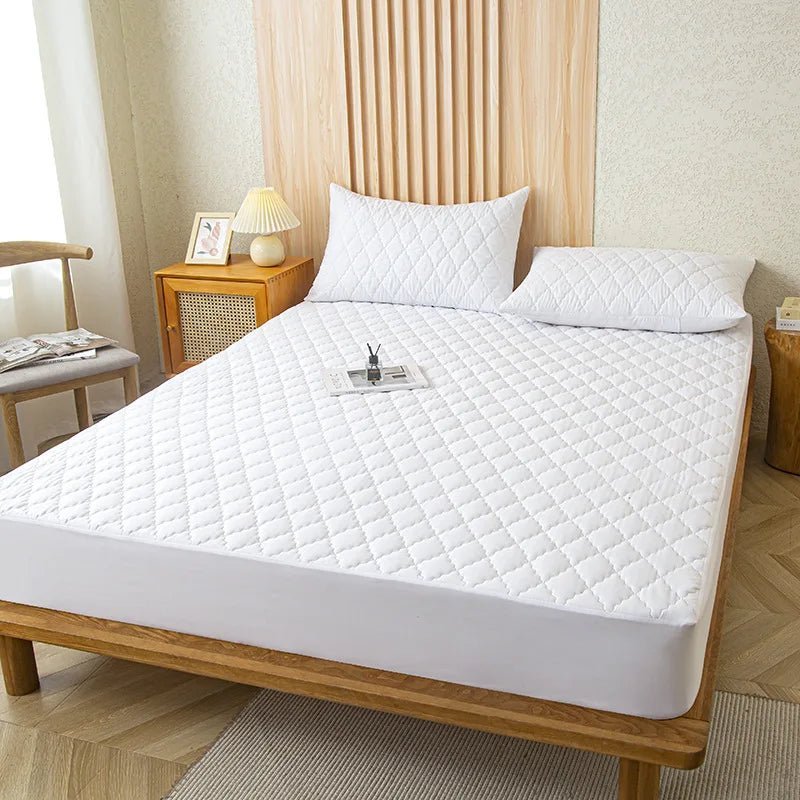 Protège - Matelas Imperméable - ThrowMattressCover™ - Blanc - Zenithdubienetre