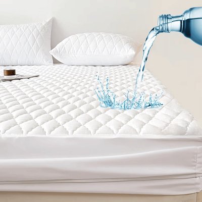 Protège - Matelas Imperméable - ThrowMattressCover™ - Blanc - Zenithdubienetre