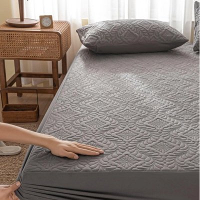 Protège matelas - WaterproofMattress™ - Gris - Zenithdubienetre